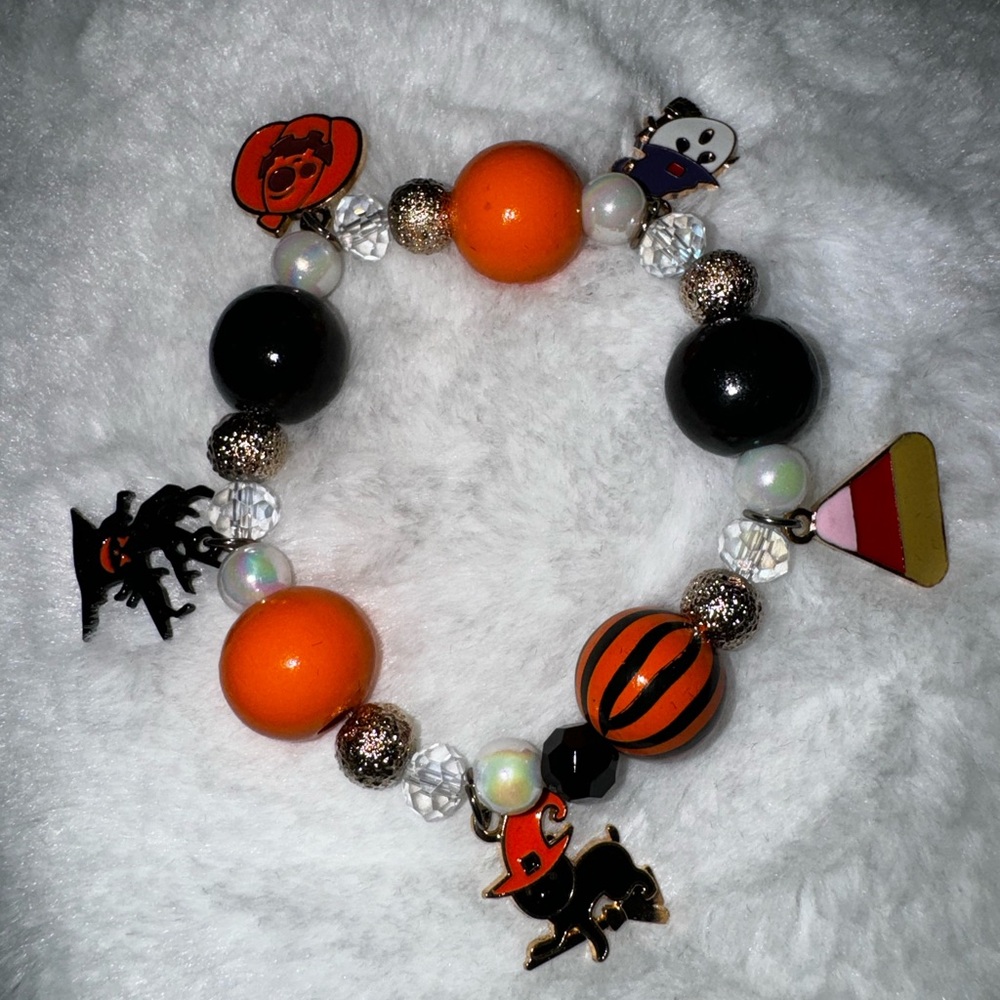 Halloween charm bracelet